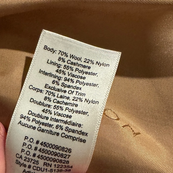 Aritzia Babaton Kellan Wool Coat - Picture 6 of 6